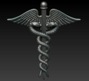 Caduceus - medical symbol