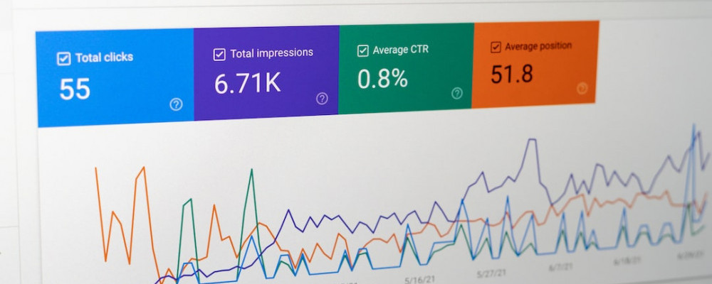 Image is of a website's analysis and a graph chart